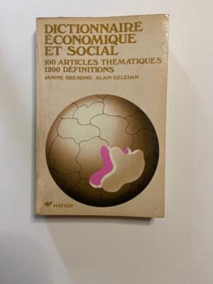 Dictionnaire Économique Et Social