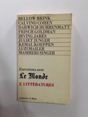 Entretiens Avec Le Monde (2)